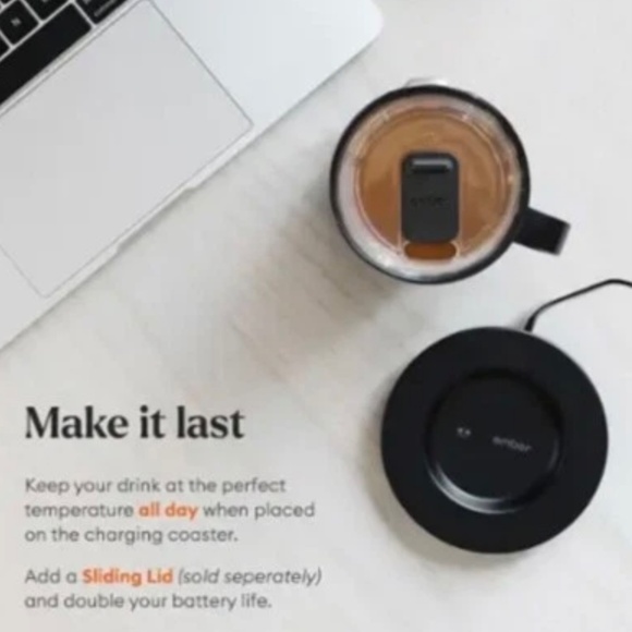 EMBER Gen 2 TEMPERATURE CONTROL MUG 14oz BRAND NEW IN SEALED BOX Slate Gray - Picture 4 of 12